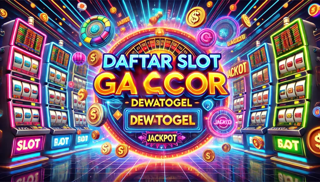 Cara Daftar Slot Gacor Dewatogel